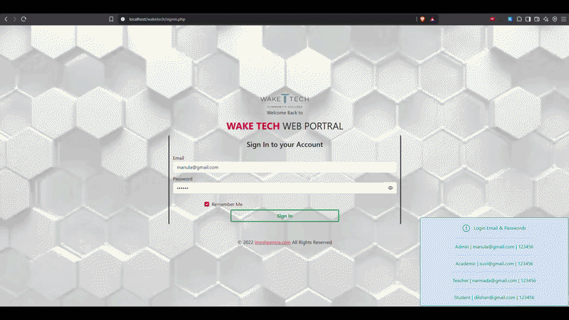 WAKE TECH Campus Screenshot